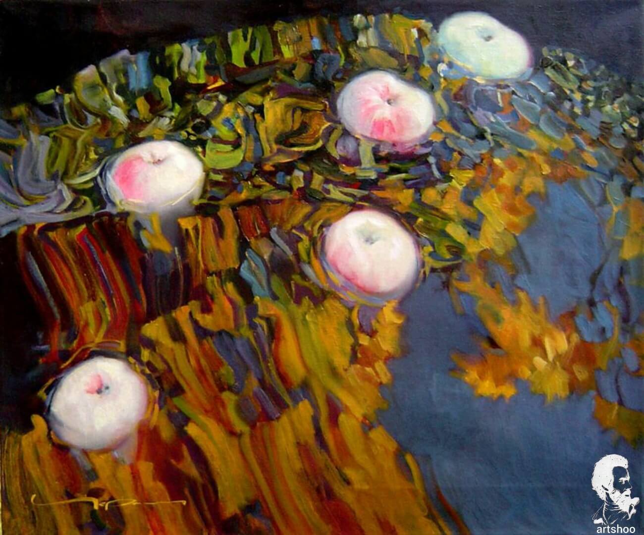 آموزش نقاشی رنگ روغن